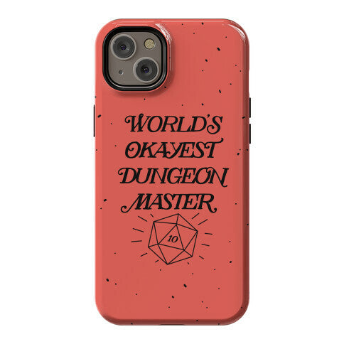 World's Okayest Dungeon Master Phone Case